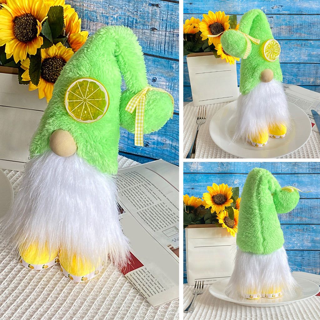 Summer Style Lemon Gnomes Plush Doll U631185
