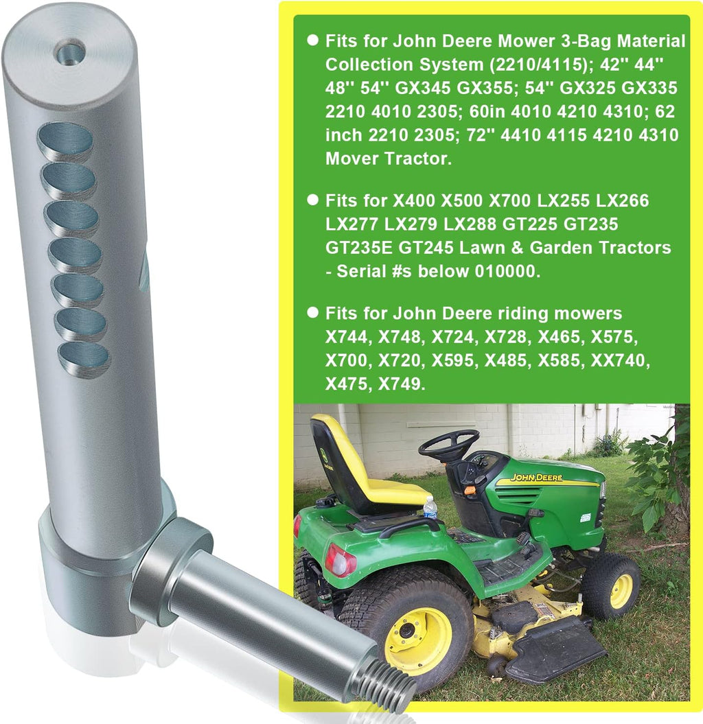 Mower Deck Gauge Wheel Arm Shaft Pack of 2 F8375