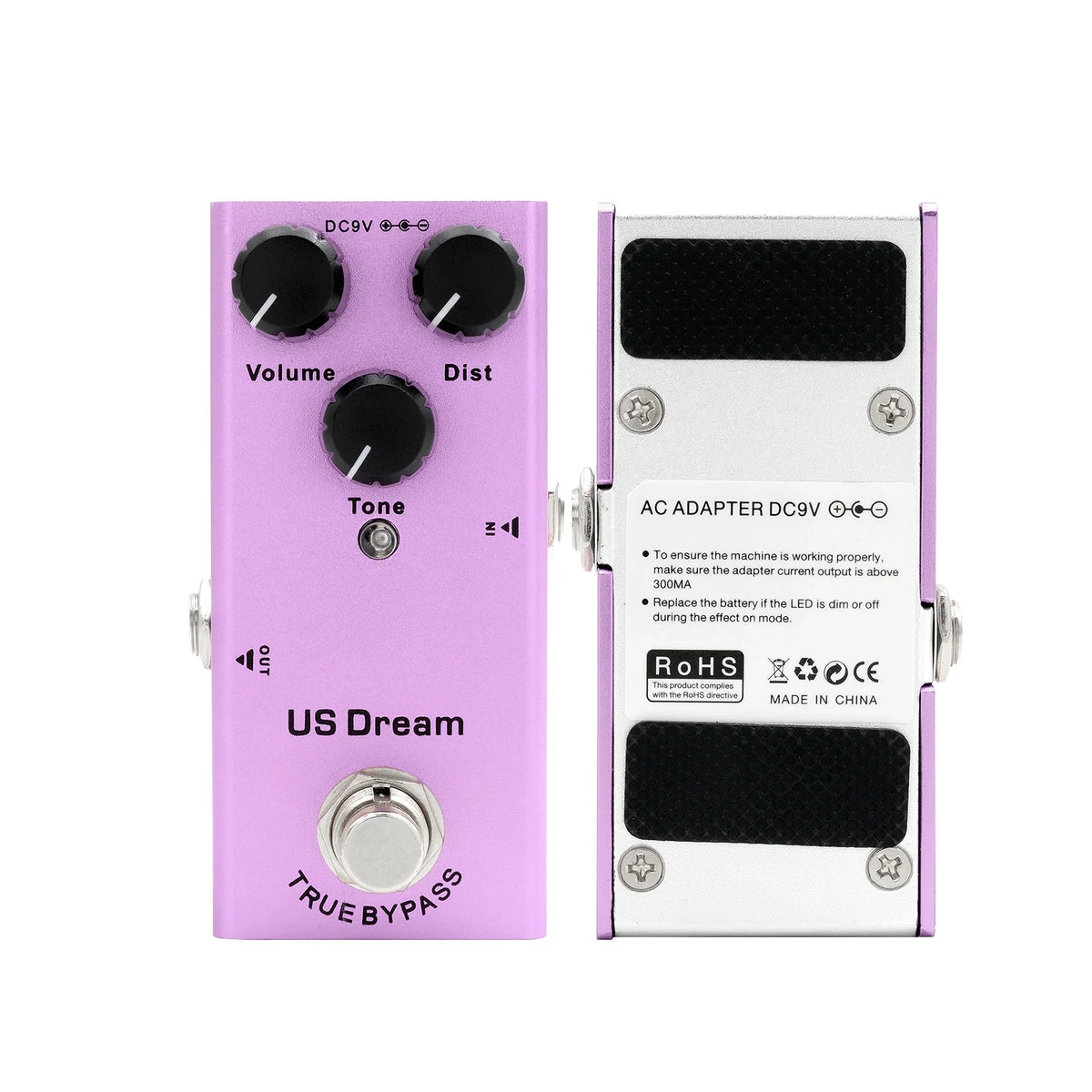 Dream Purple Electric Guitar Effect Pedal E85254