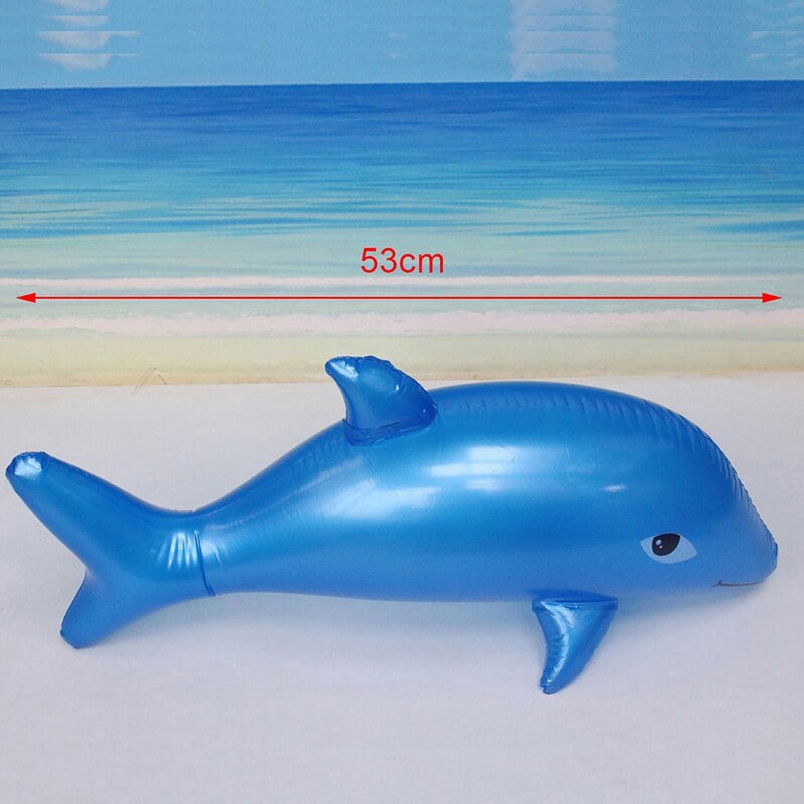 Inflatable Dolphin Beach Swimming Ring Pool Float Water Toy X9949