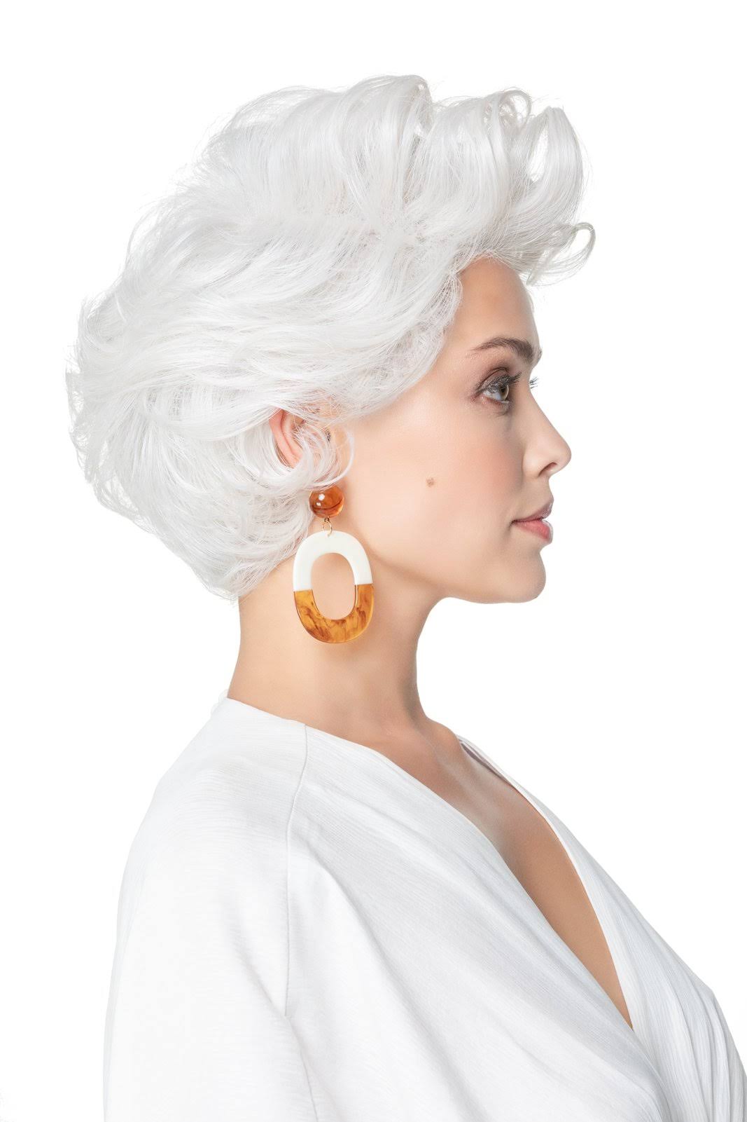 1B/BURG Synthetic Lace Front Wig M26604