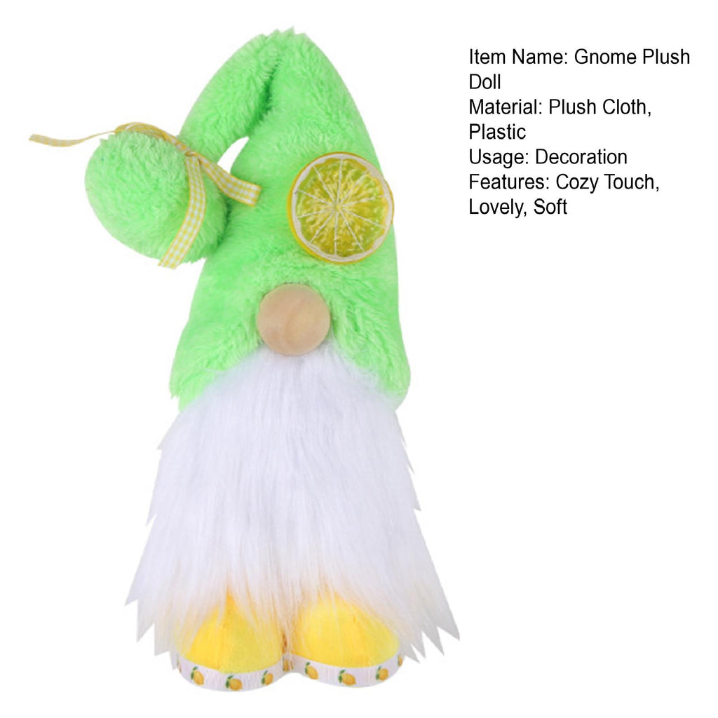 Summer Style Lemon Gnomes Plush Doll U631185