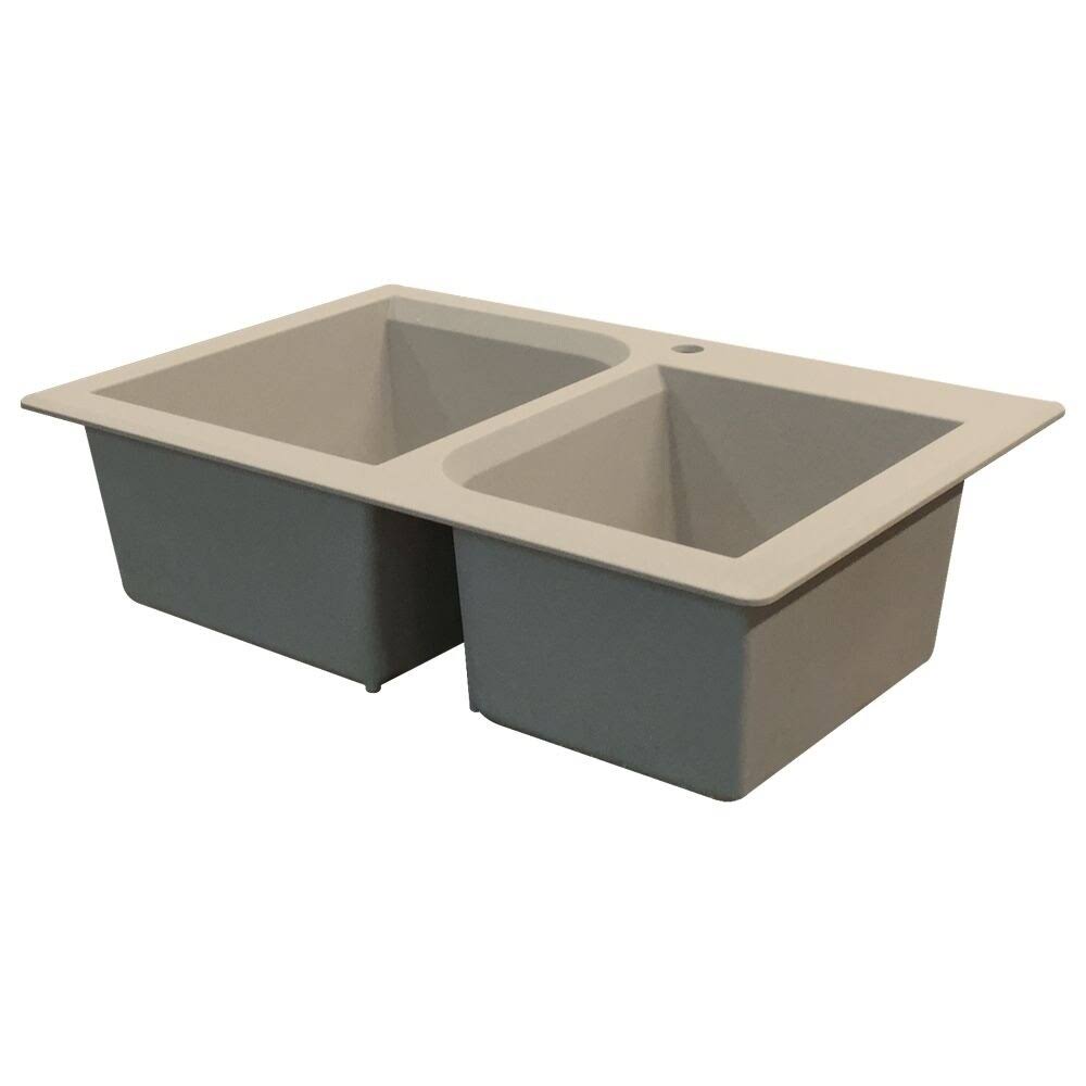 33-in Drop-In Granite Kitchen Sink A953