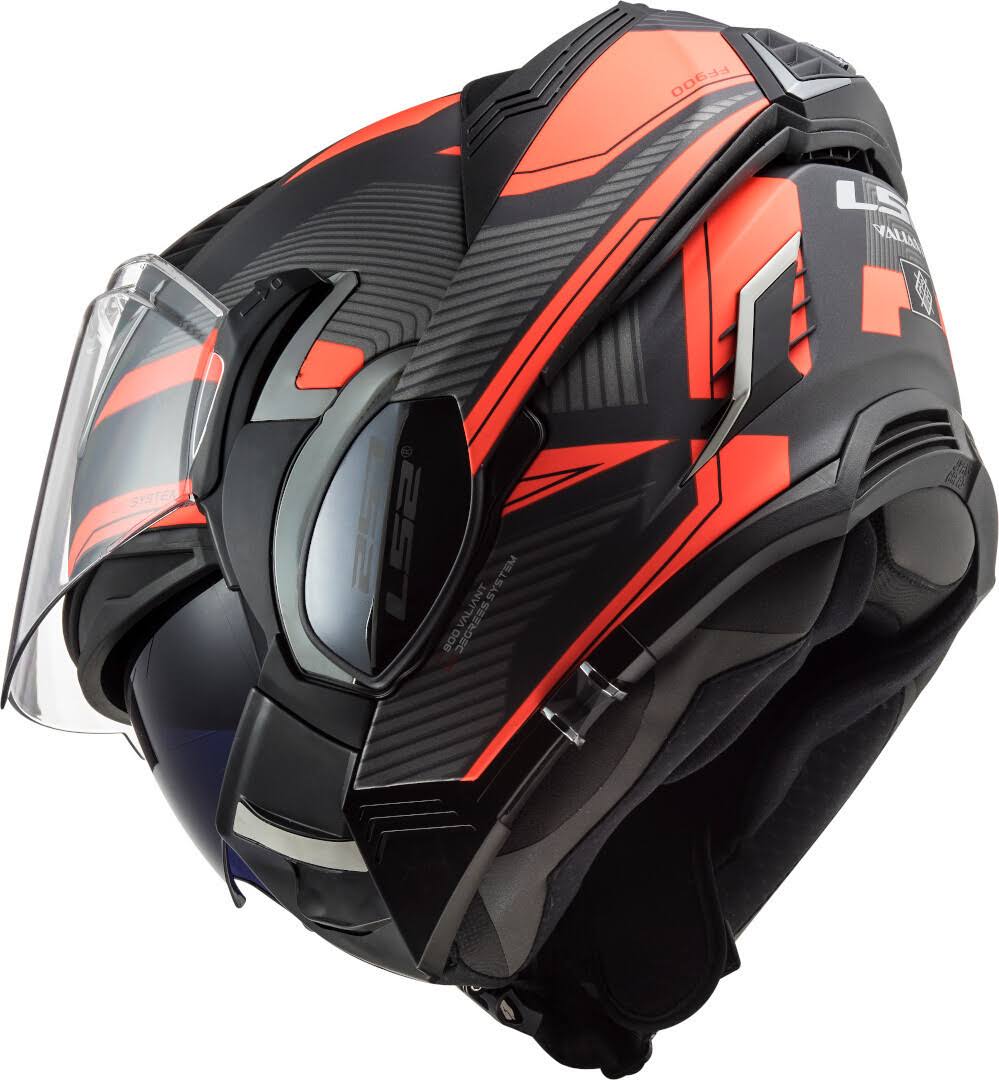 Black-Orange 3XL Helmet Z395