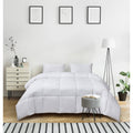 White Down Fiber Comforter - King L4673