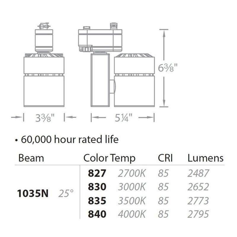 LED Track Head X766