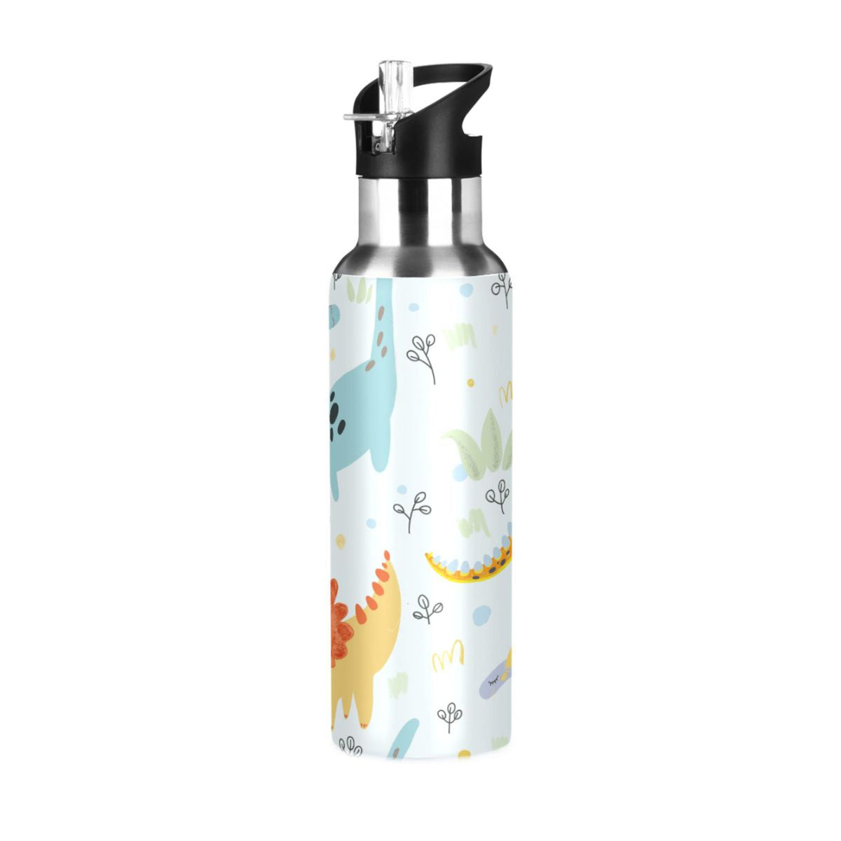 Stainless Steel Insulated Water Bottle with Straw Lid C8504