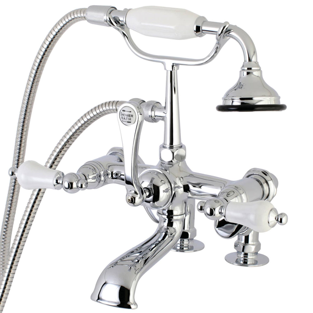 Chrome Clawfoot Tub Faucet with Hand Shower N707965