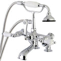 Chrome Clawfoot Tub Faucet with Hand Shower N707965
