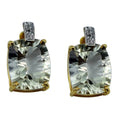 18K Yellow Gold Stud Earrings A911