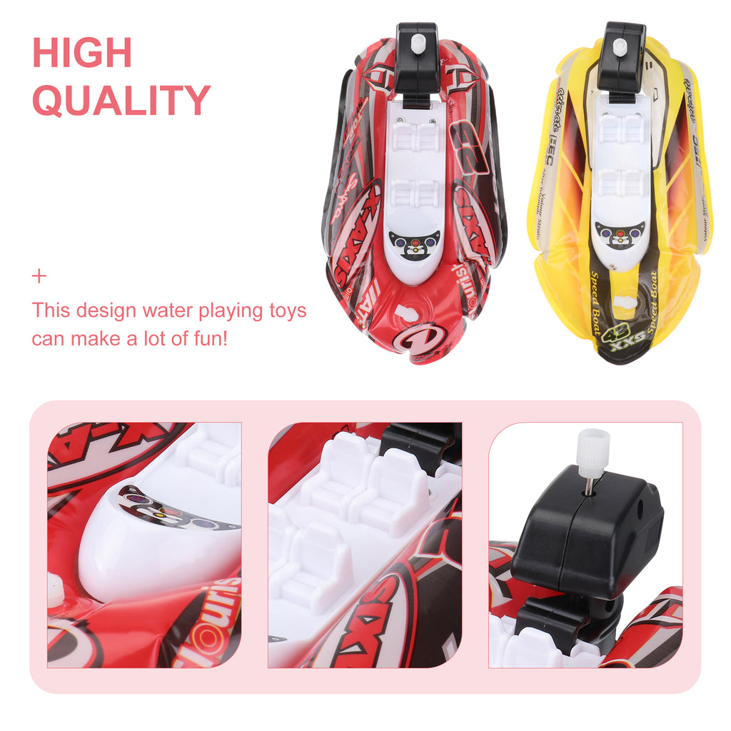 Mini Inflatable Paddle Boat Bathing Toy (Random Color) G90769
