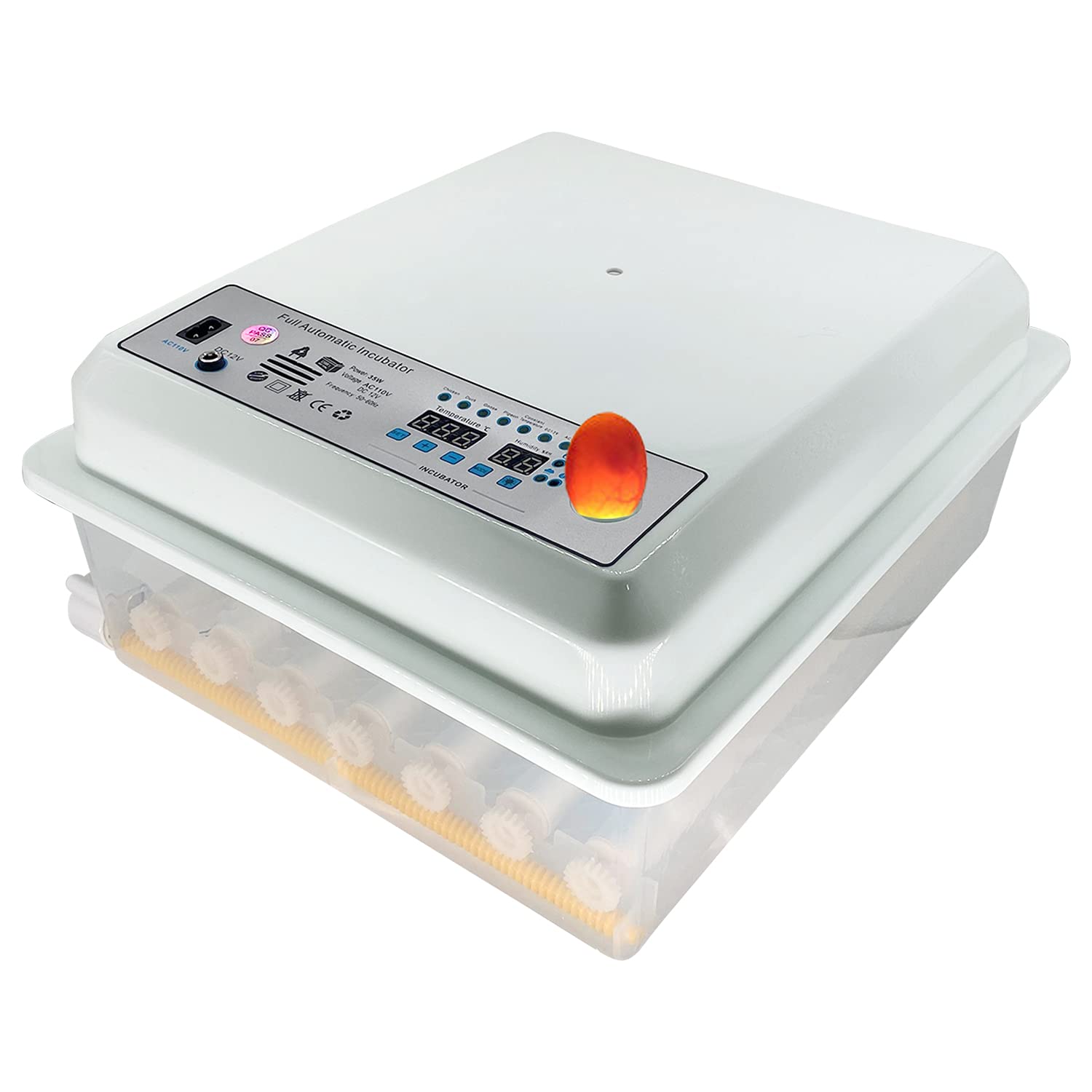 16 Eggs Digital Egg Incubator with Automatic Turner E757868