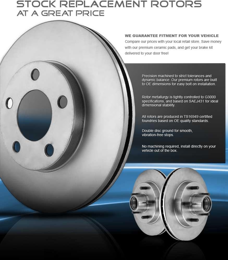 Brake Rotors Set Pack of 2 M402