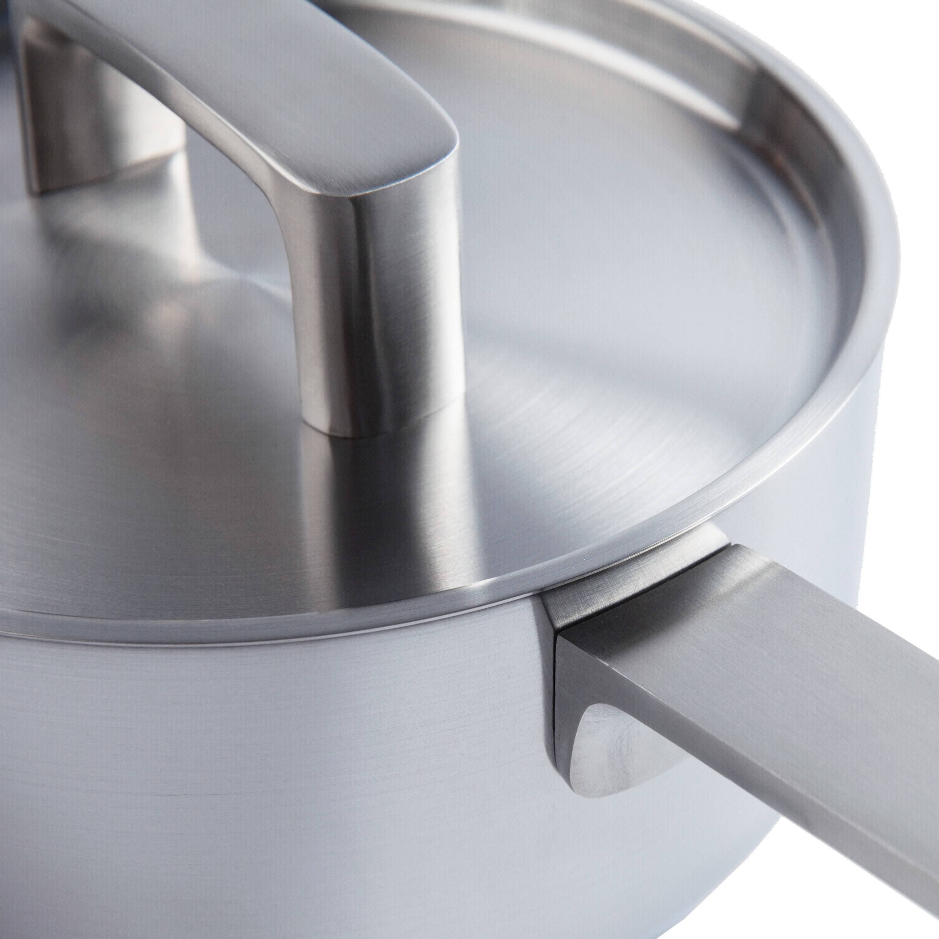 Stainless Steel 5-Ply Covered Sauce Pan N8340
