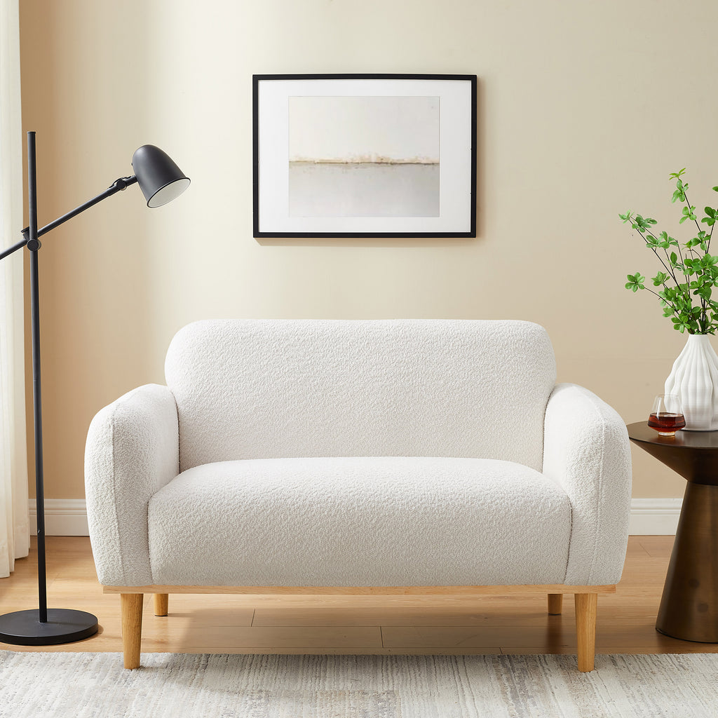 White Oversized Accent Chair B125675