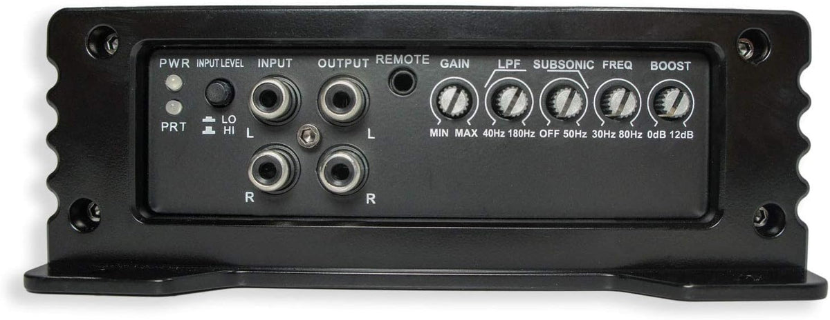 Dual 10 Sub Box Bundle with Amp Compatible with 2007-2013 Toyota Tundra Double Cab Truck X5370