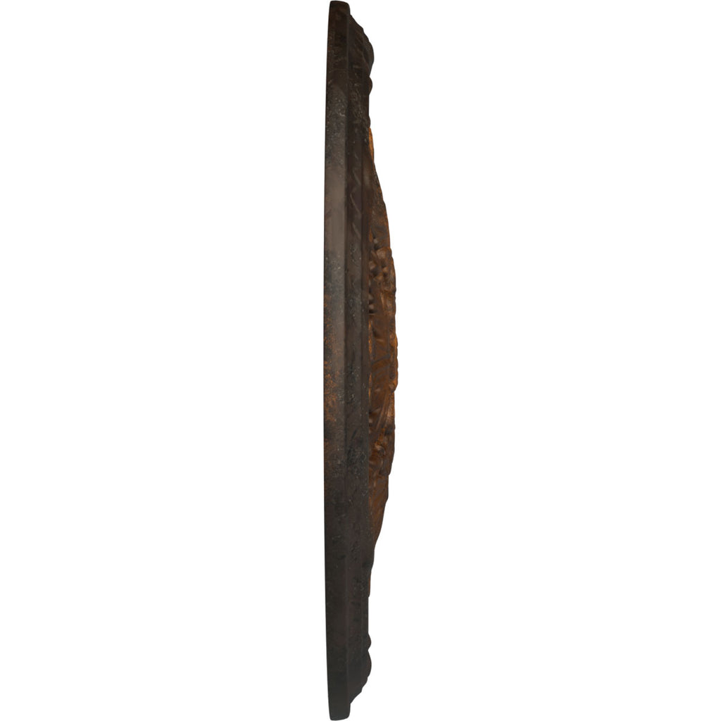 Rust Hand-Painted Ceiling Medallion F779786
