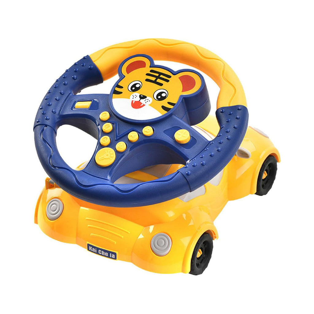 Tiger Simulation Steering Wheel Car Toy W3404