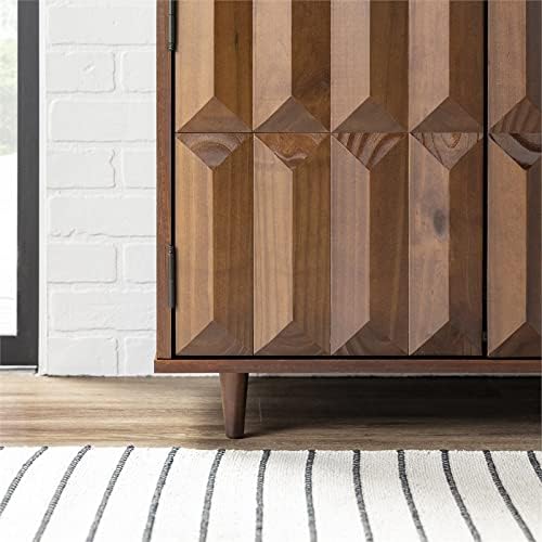 Walnut Solid Wood Accent Cabinet T1147