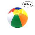 6 Pcs Colorful Inflatable Beach Ball Pool Toys P9460