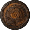 Rust Hand-Painted Ceiling Medallion F779786