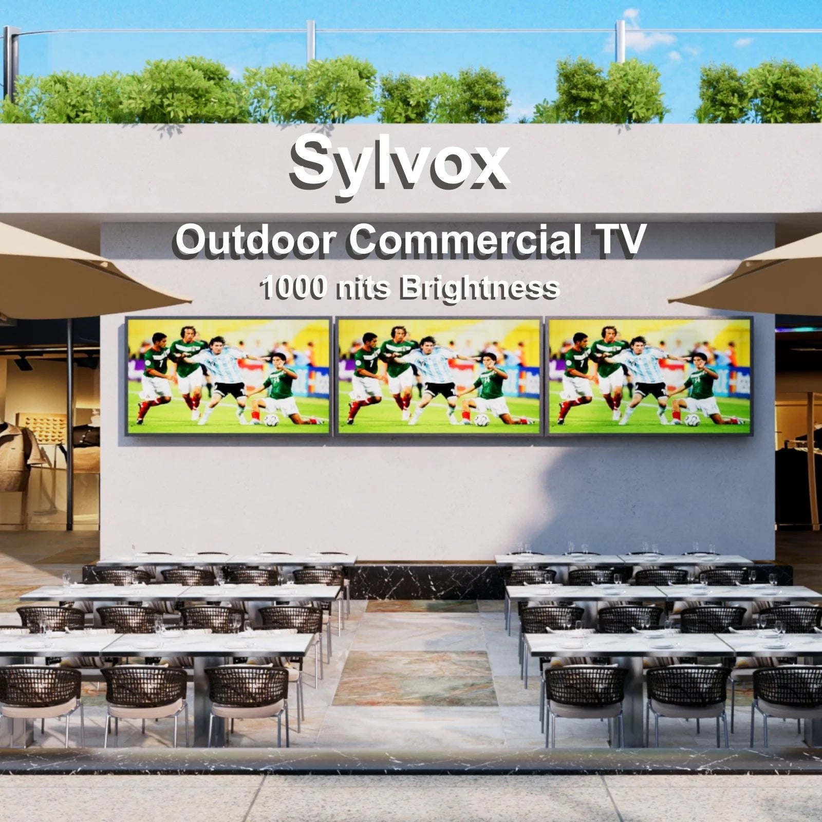 43 inch Outdoor 4K UHD Commercial Signage TV K18224