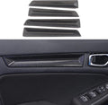 Carbon Fiber Pattern Door Panel Cover Trims L584402