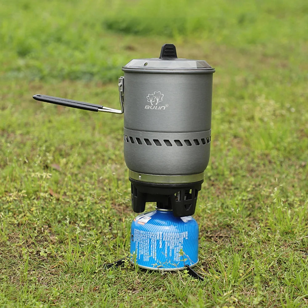 Camping Stove Pot with Windproof Gas Stove Head C967665