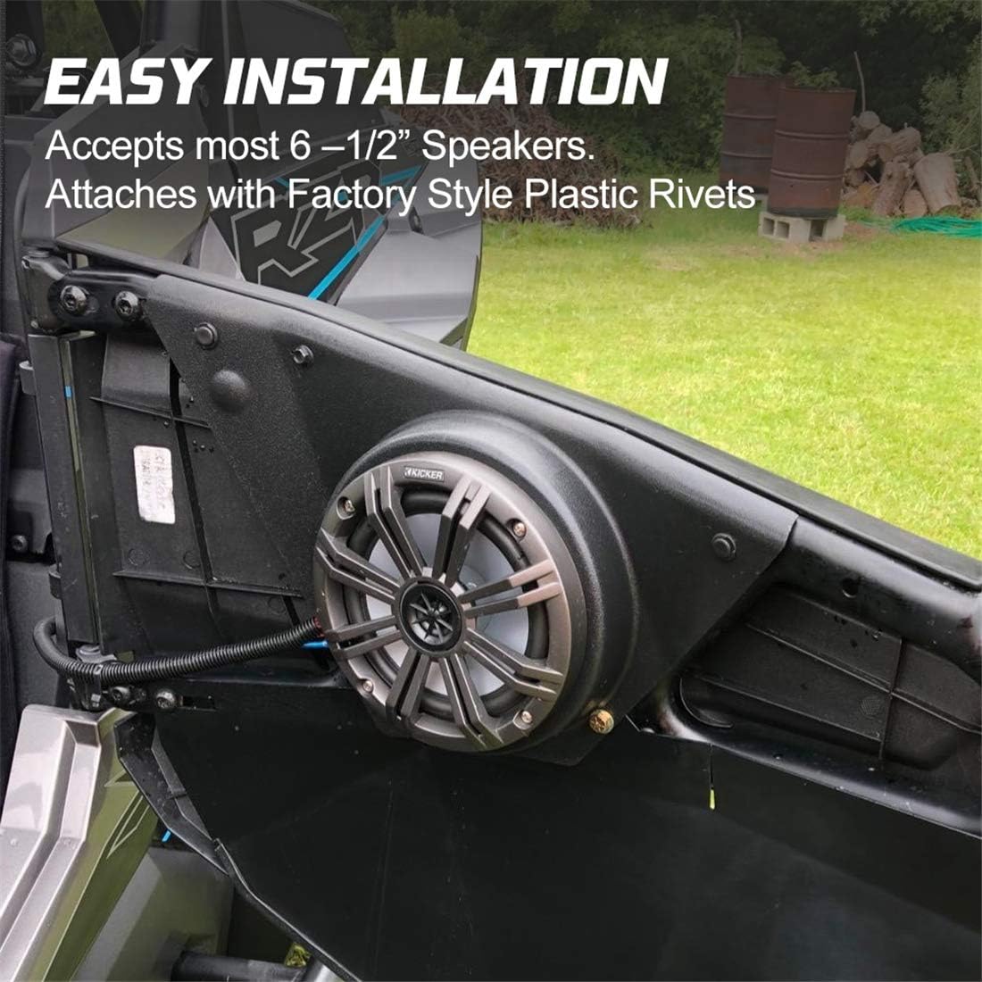 Front Door Speaker Panels Pack of 2 Q437573