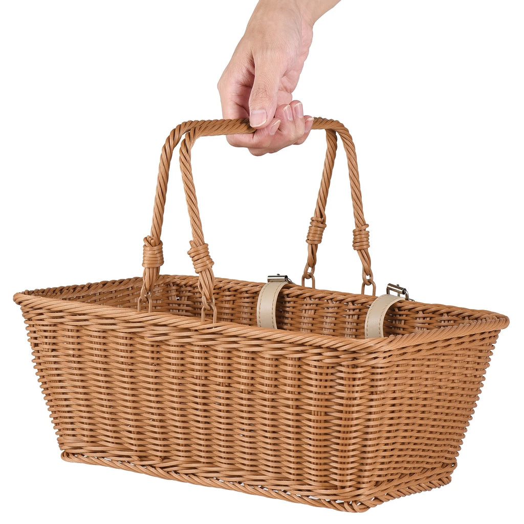 Wicker Bike Basket E519774