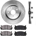 Premium OE Brake Rotors + Ceramic Pads W8879