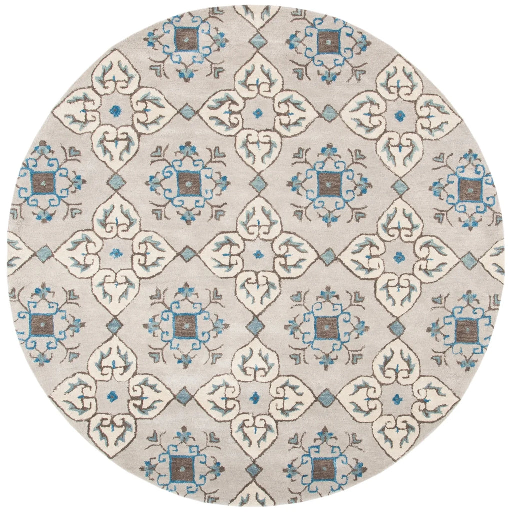 Beige Floral Area Rug, 2' x 3' V80990