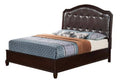 Queen Panel Bed in Cappuccino N147