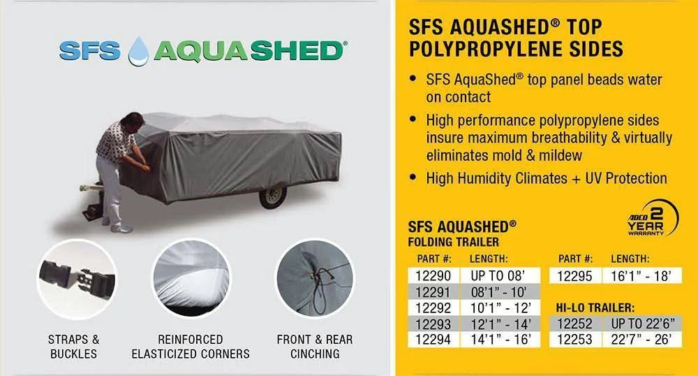 Pop-Up Trailer Cover J715