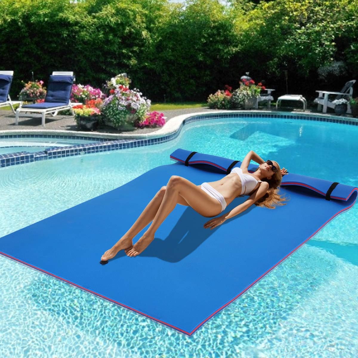 Yellow/Blue Floating Water Play Mat G299213