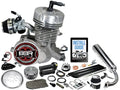 66/80cc 2-Stroke Gas Bike Motorized Bicycle Engine Kit J3843