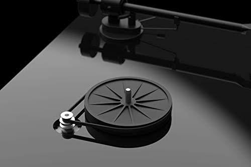Piano Black Turntable with Built-in Preamp and Bluetooth Transmitter B91948