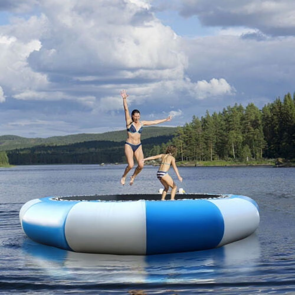17ft Inflatable Water Trampoline Bouncer Z444