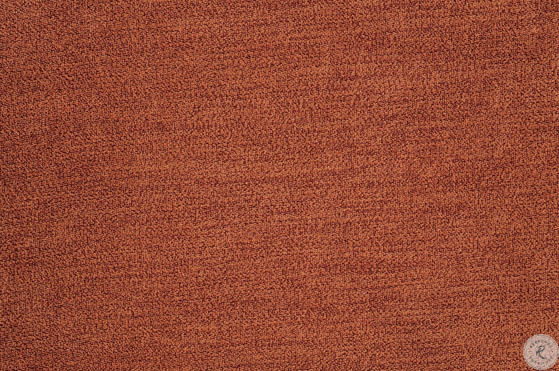 Orange Loveseat W4476