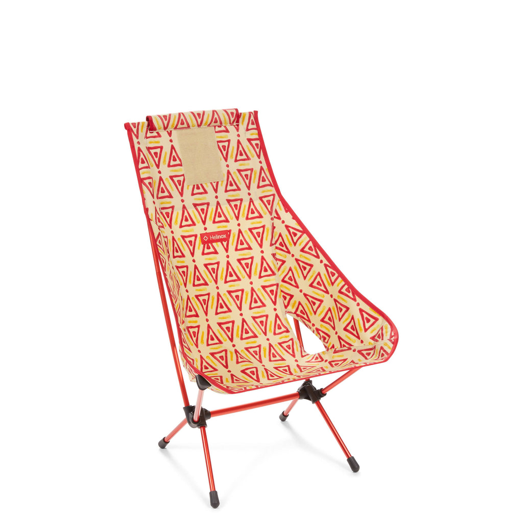 Red Block Chair Two J1217