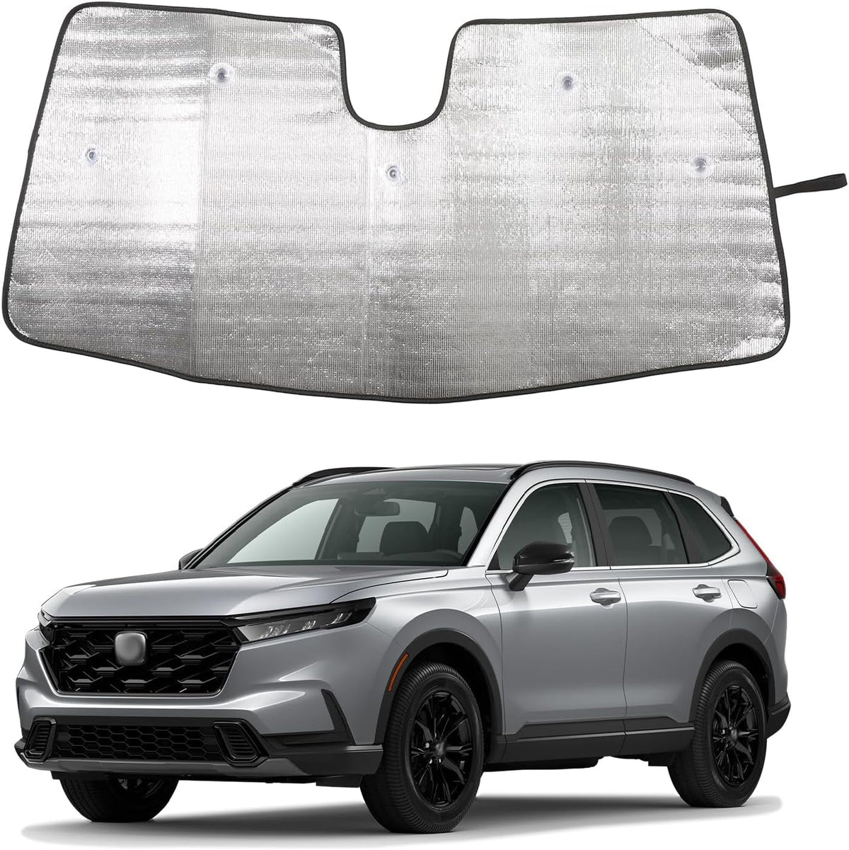 Foldable Reflective Car Front Windshield Sunshade V78653