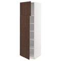 White High Cabinet with Shelves and 2 Doors O535278