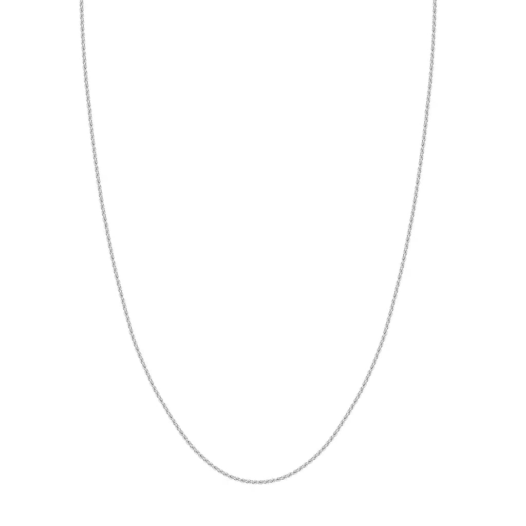 18" 1.8mm Hollow Rope Chain Necklace O931244