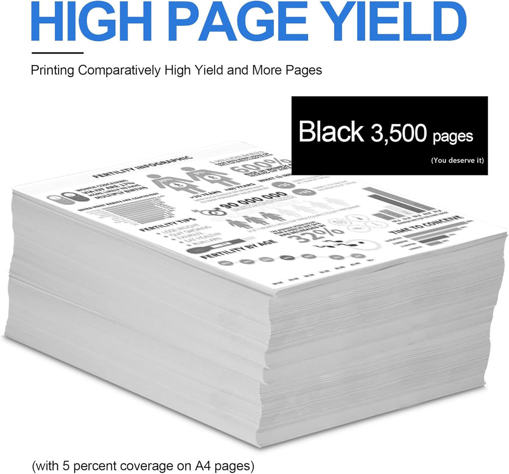 Black High Yield Toner Cartridge 3-Pack N8846