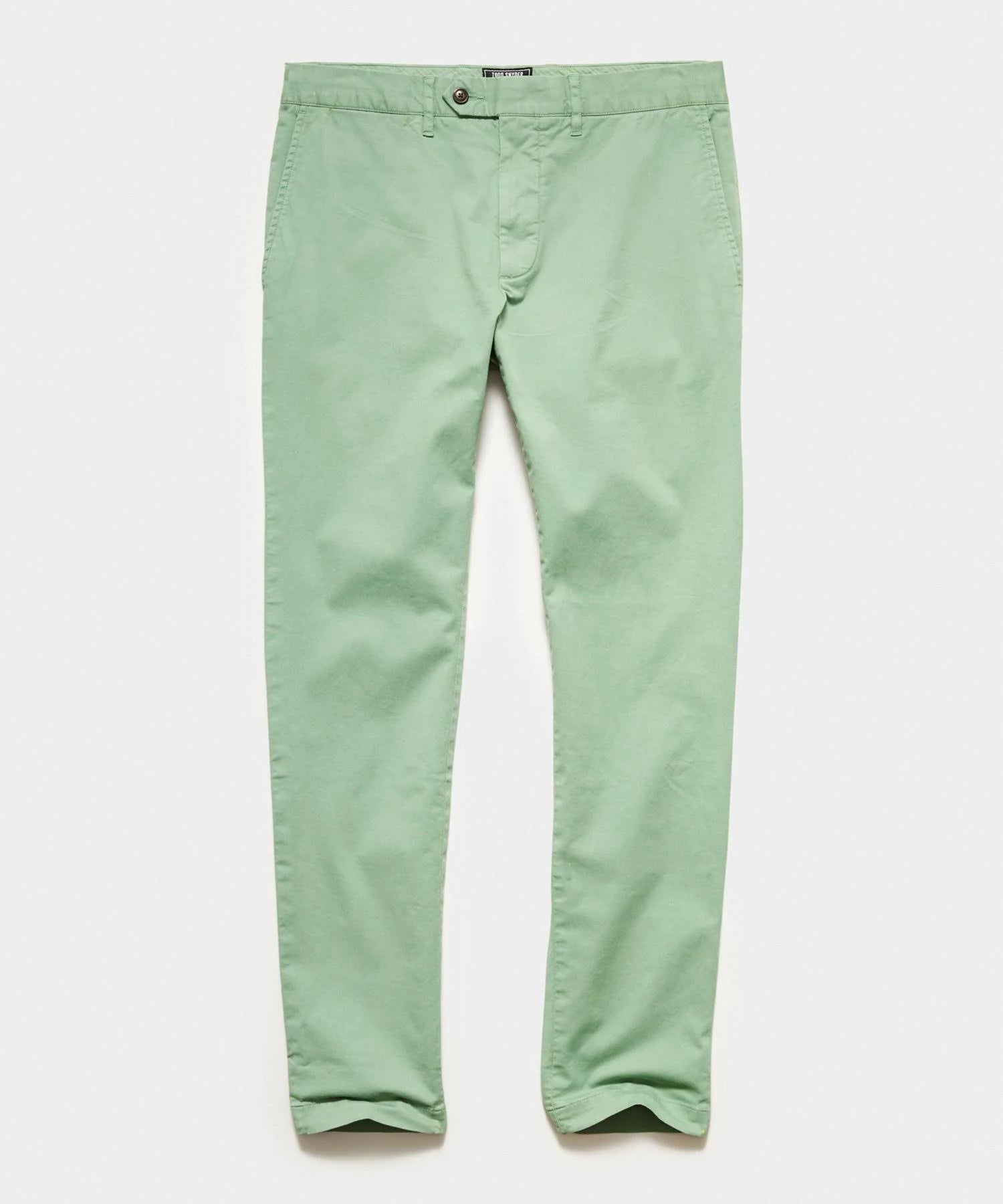 Slim Fit Tab Front Stretch Chino in Light Cactus T497