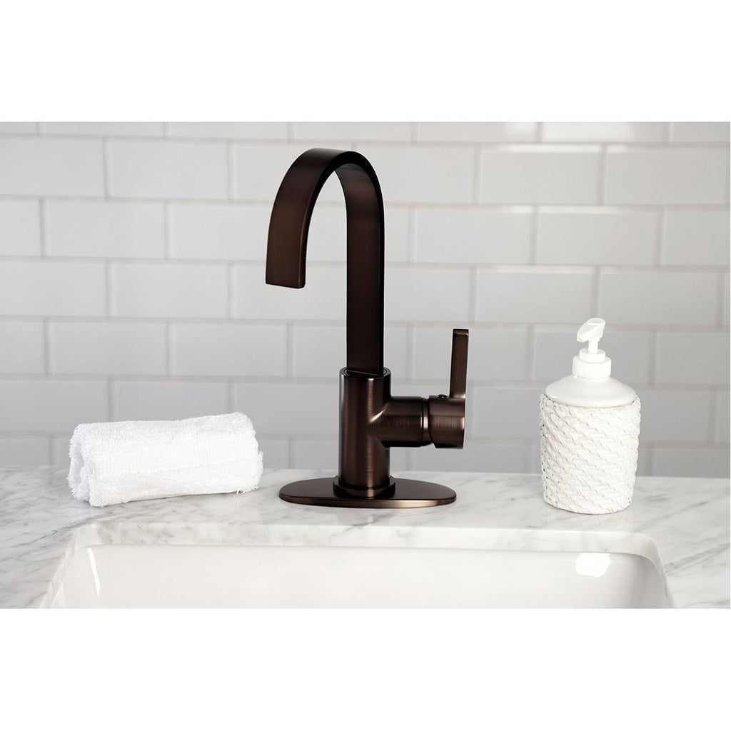 Polished Chrome 1 Hole Deck Mounted Bar Faucet P487
