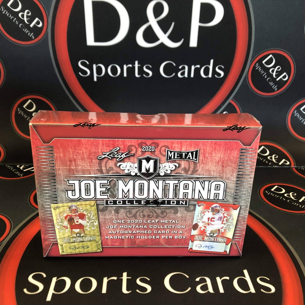 2020 Leaf Metal Joe Montana Collection Football Hobby Box Q189209