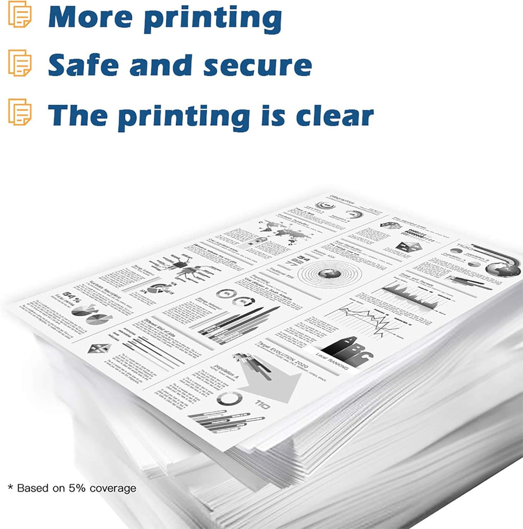 6 Pack Black Toner Cartridge W348