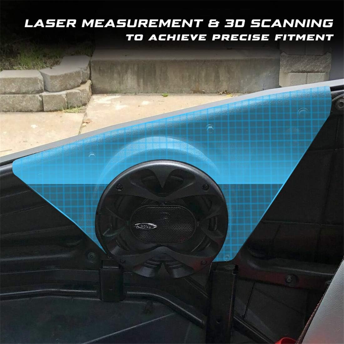 Front Door Speaker Panels Pack of 2 Q437573