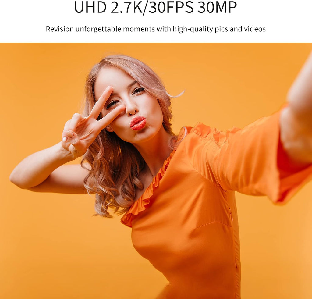 2.7K 30FPS Digital Video Camera Camcorder with IR Night Vision 270 Degree Rotation Screen T2246